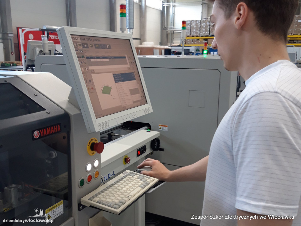Pracowite wakacje uczniów włocławskiego Elektryka