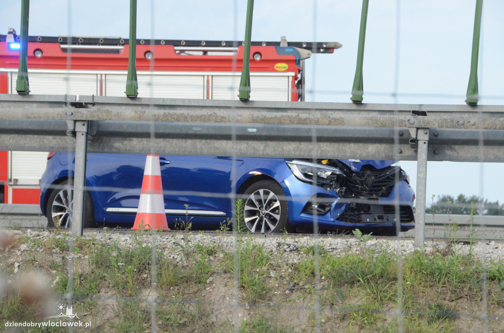 Na autostradzie A1 zderzyło się kilka aut