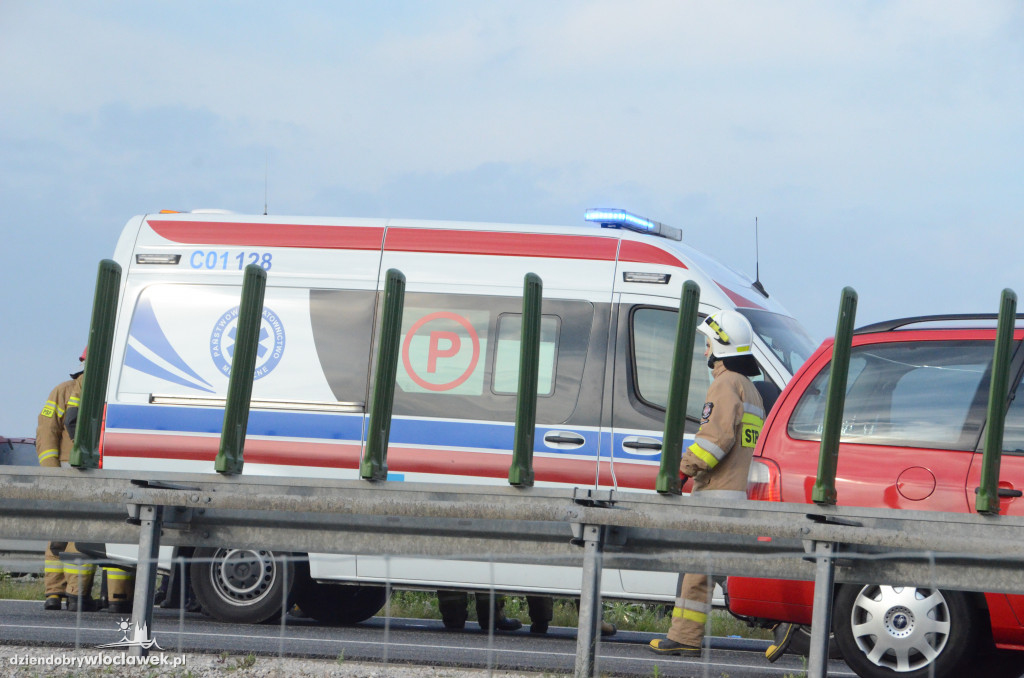 Na autostradzie A1 zderzyło się kilka aut
