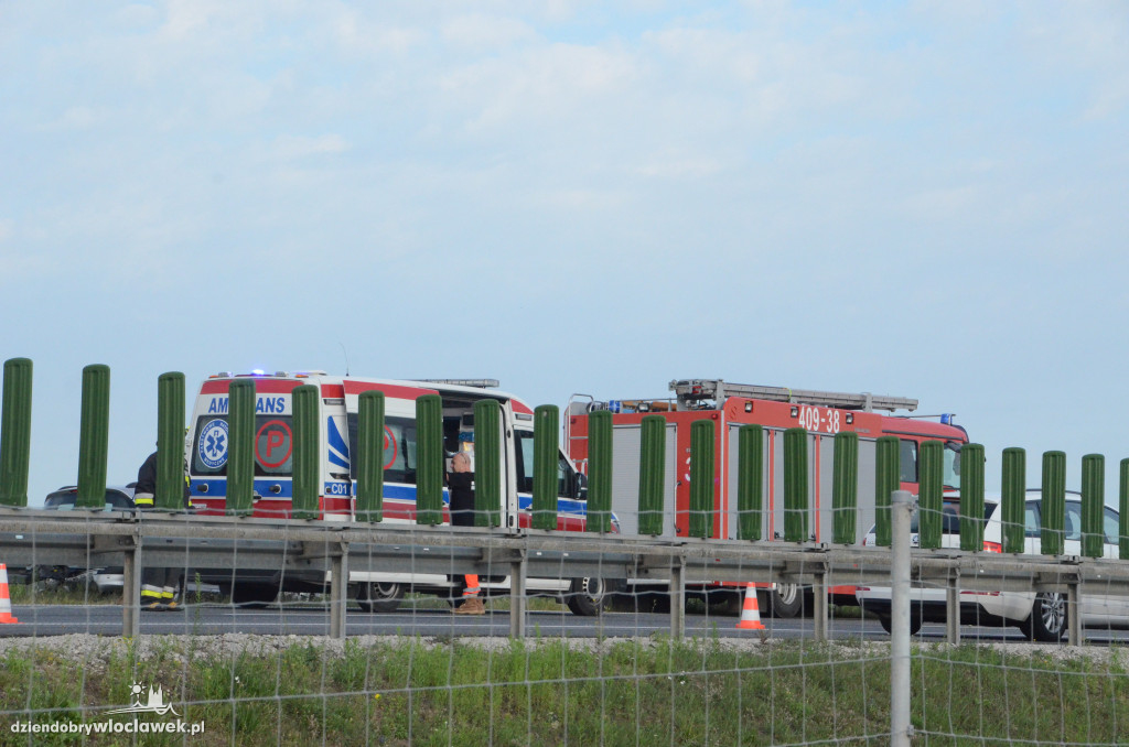 Na autostradzie A1 zderzyło się kilka aut