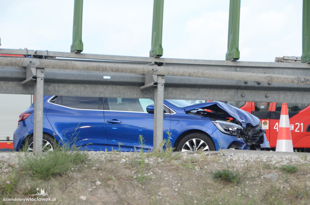 Na autostradzie A1 zderzyło się kilka aut