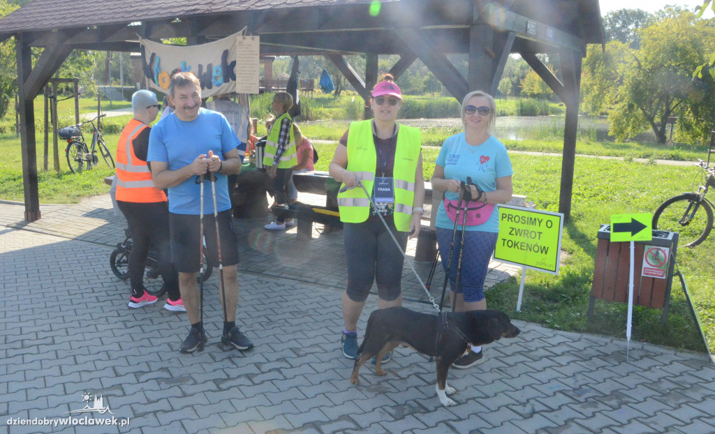 Parkrun w parku na Słodowie
