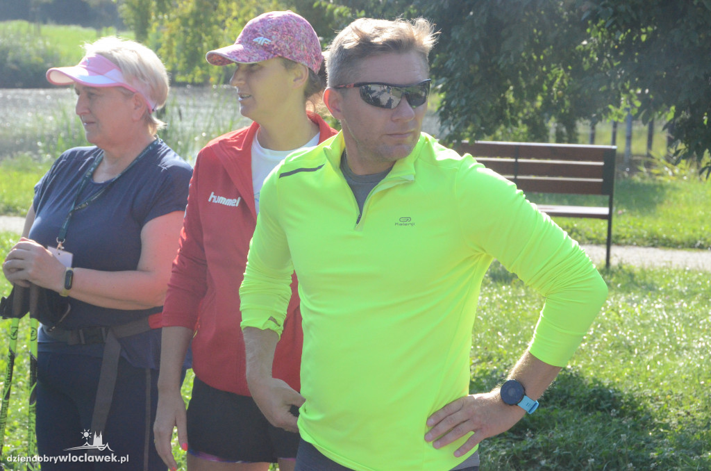 Parkrun w parku na Słodowie