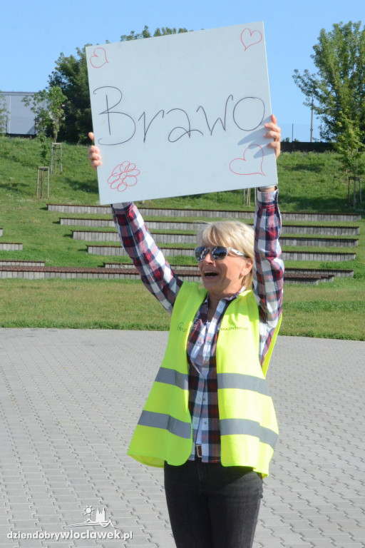 Parkrun w parku na Słodowie