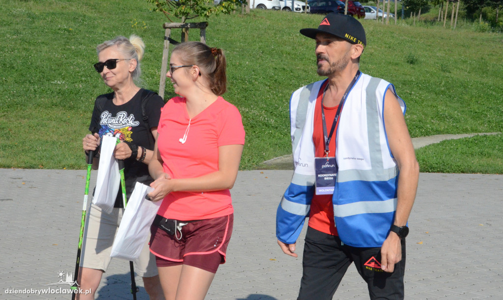 Parkrun w parku na Słodowie