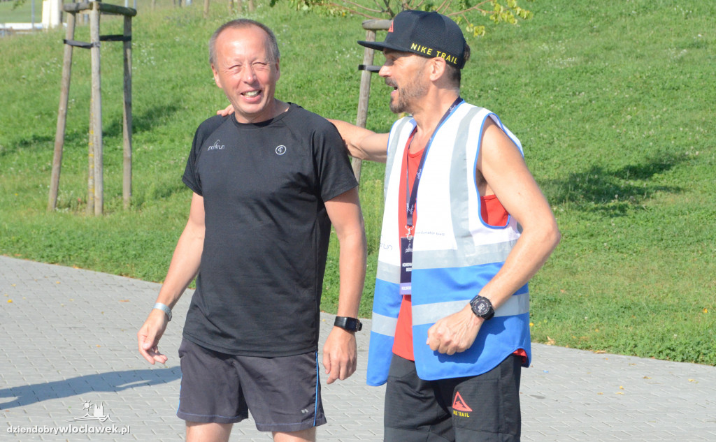 Parkrun w parku na Słodowie