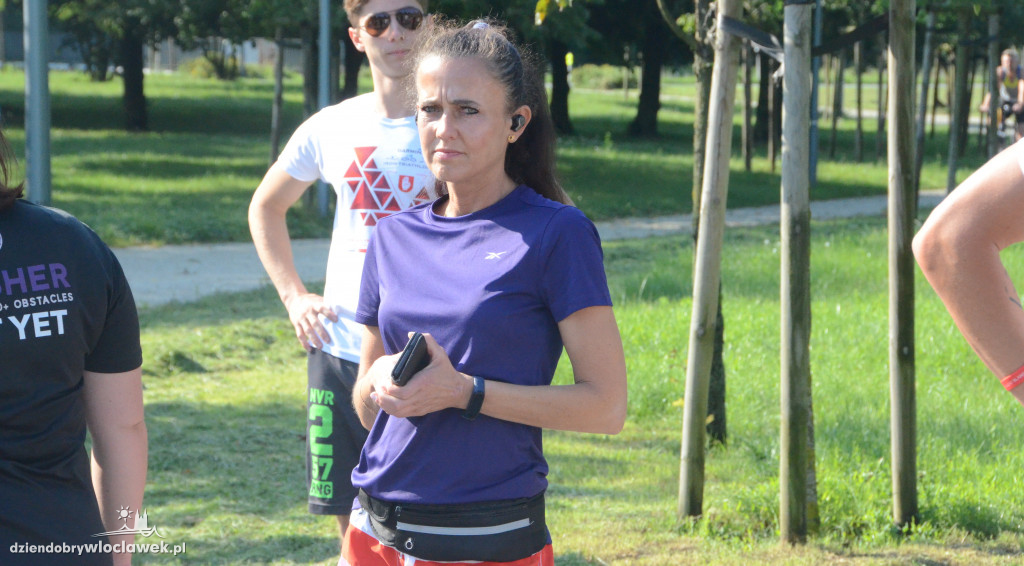 Parkrun w parku na Słodowie