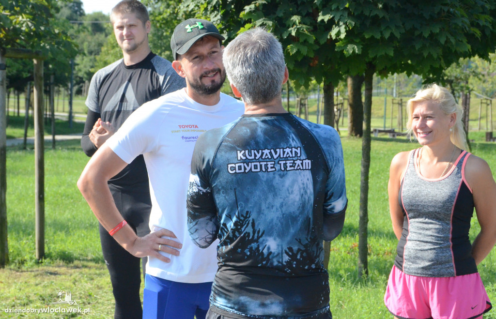 Parkrun w parku na Słodowie