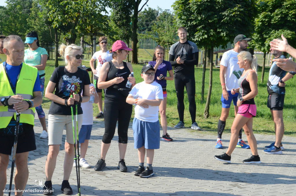 Parkrun w parku na Słodowie