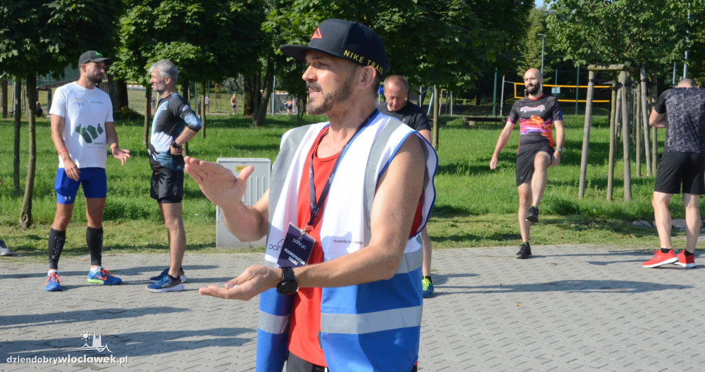 Parkrun w parku na Słodowie