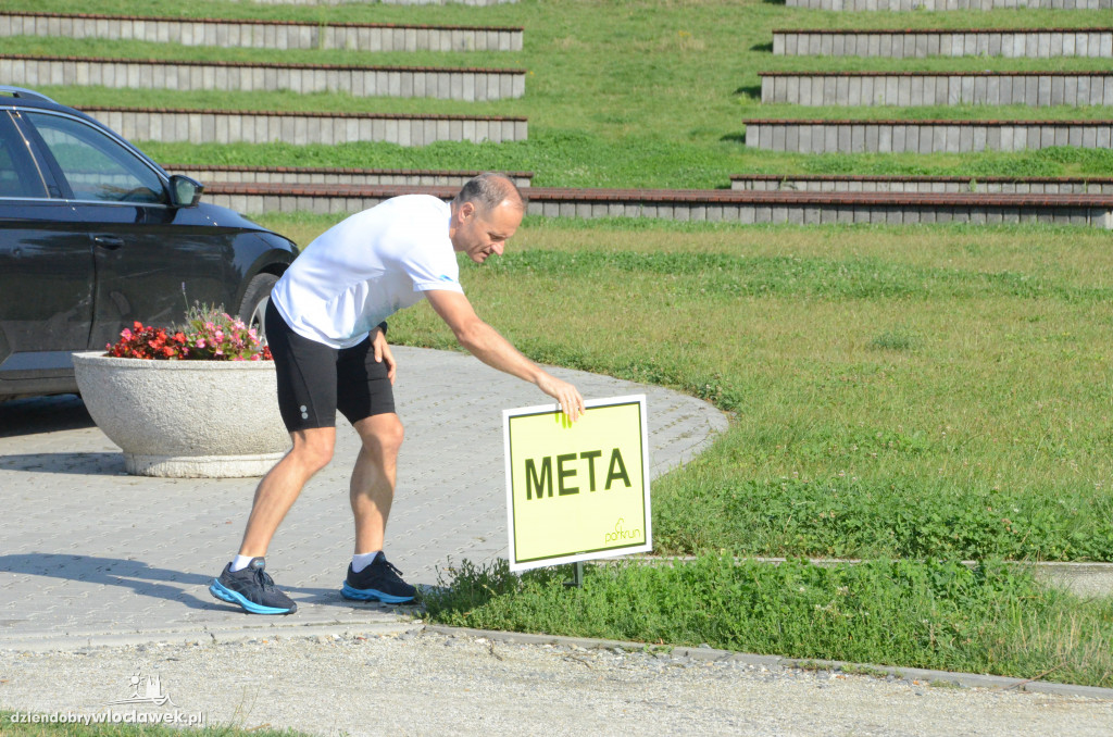 Parkrun w parku na Słodowie