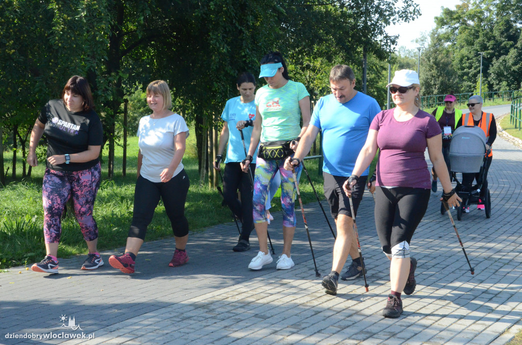 Parkrun w parku na Słodowie