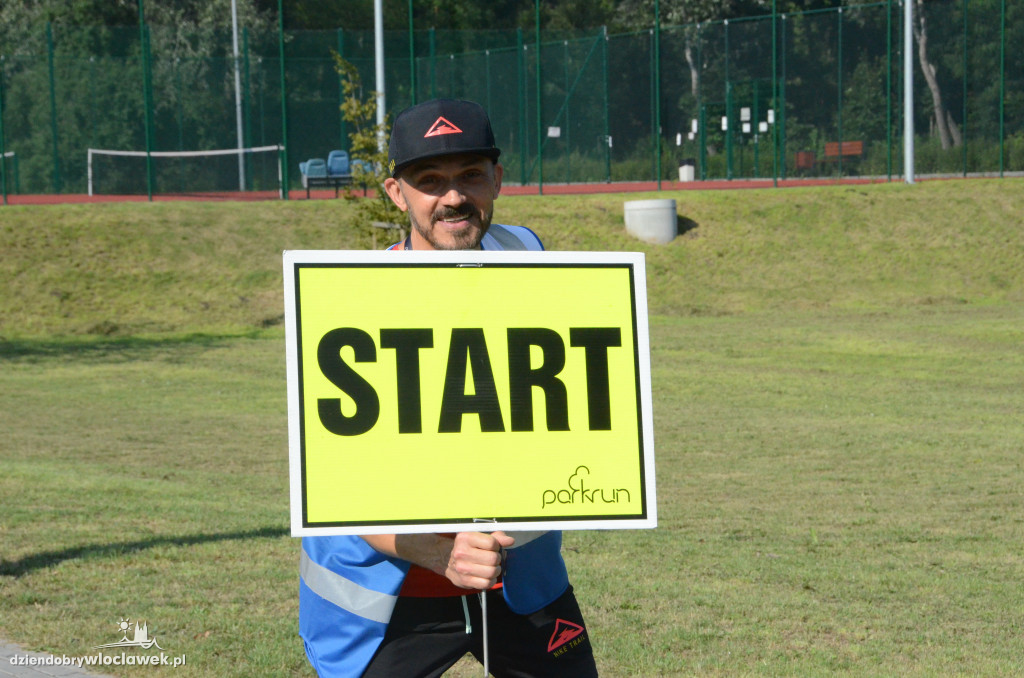 Parkrun w parku na Słodowie