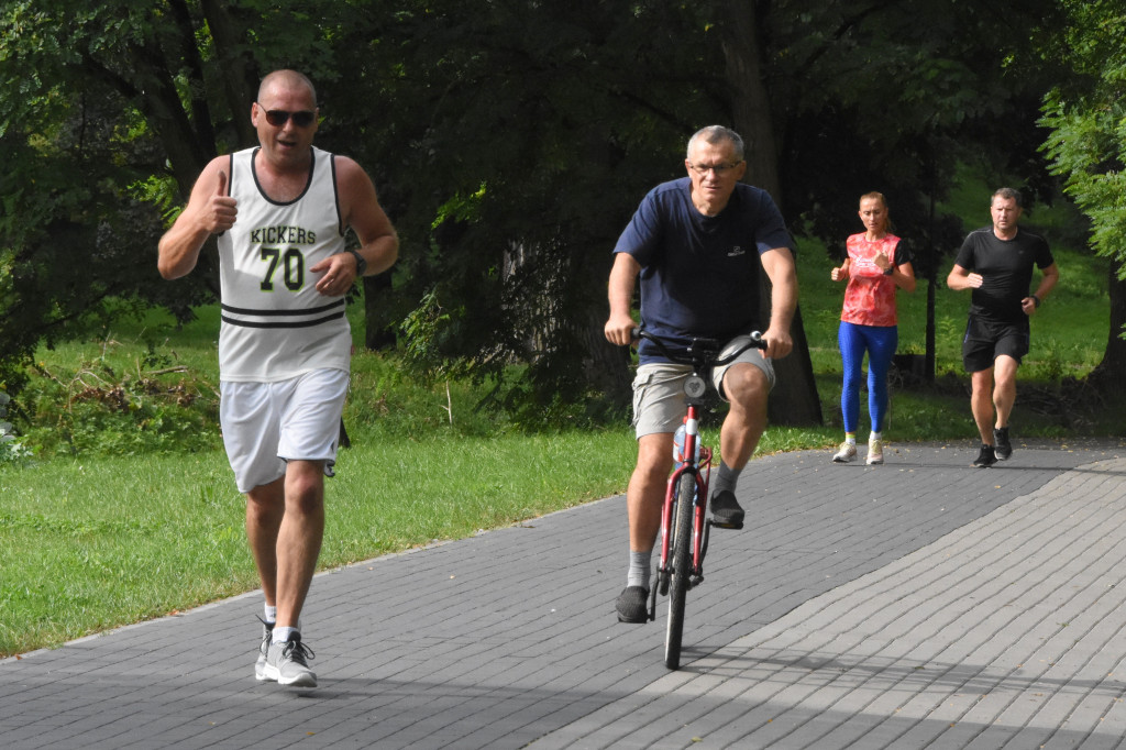 Sobotni Parkrun w Parku na Słodowie