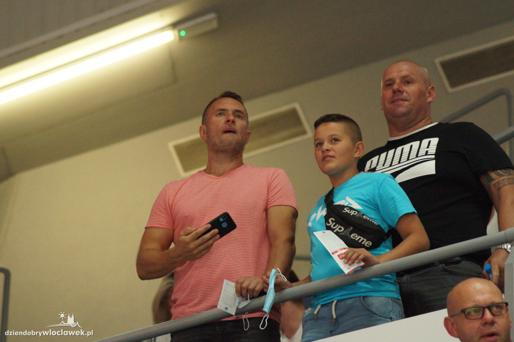 Kibice na meczu Anwil vs Arka
