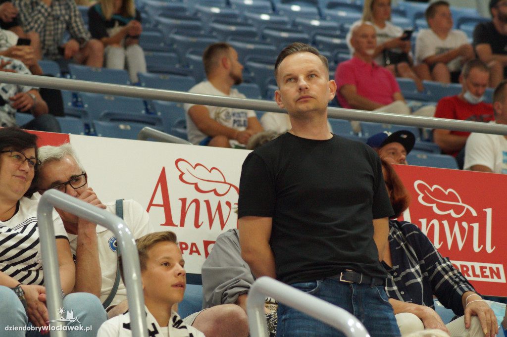 Kibice na meczu Anwil vs Arka