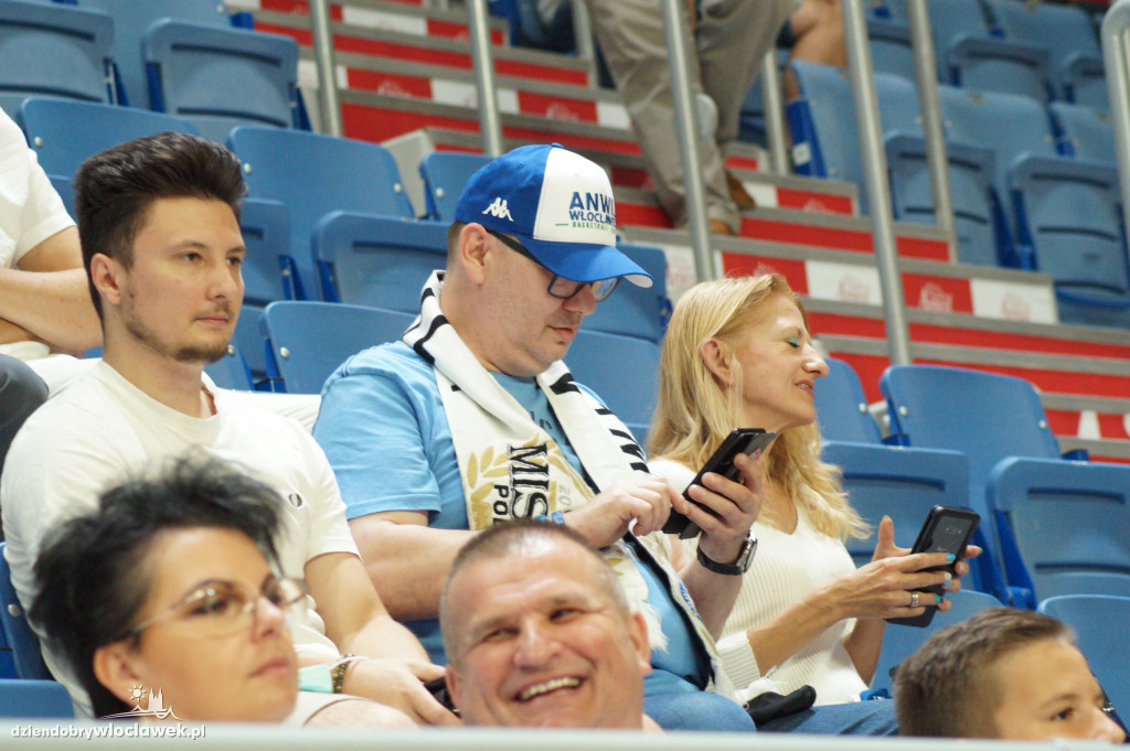 Kibice na meczu Anwil vs Arka