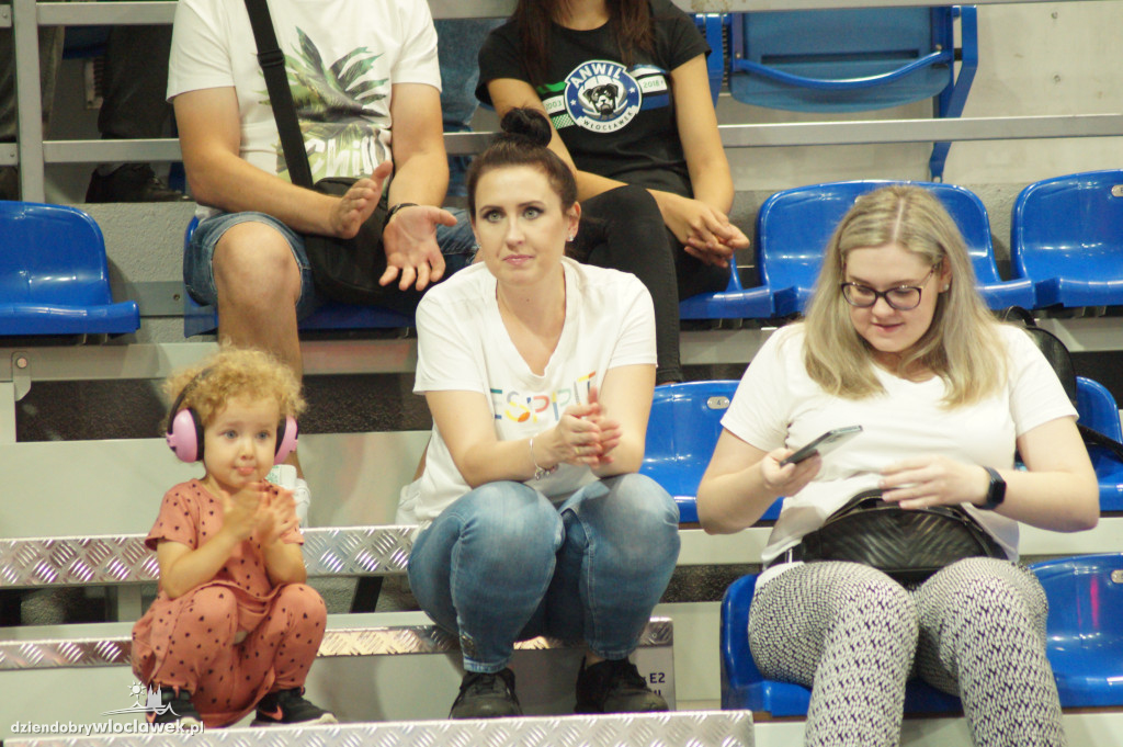 Kibice na meczu Anwil vs Arka