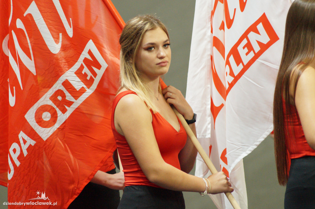 Cheerleaderki na meczu Anwil vs Asseco