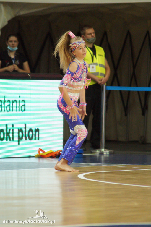 Cheerleaderki na meczu Anwil vs Asseco
