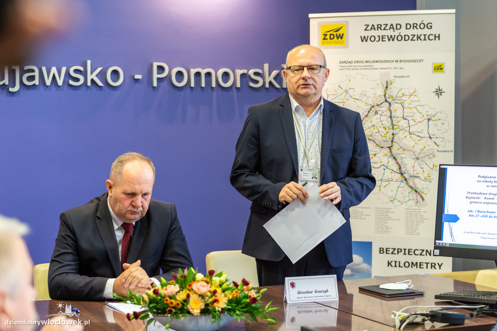 Droga w powiecie włocławskim do remontu