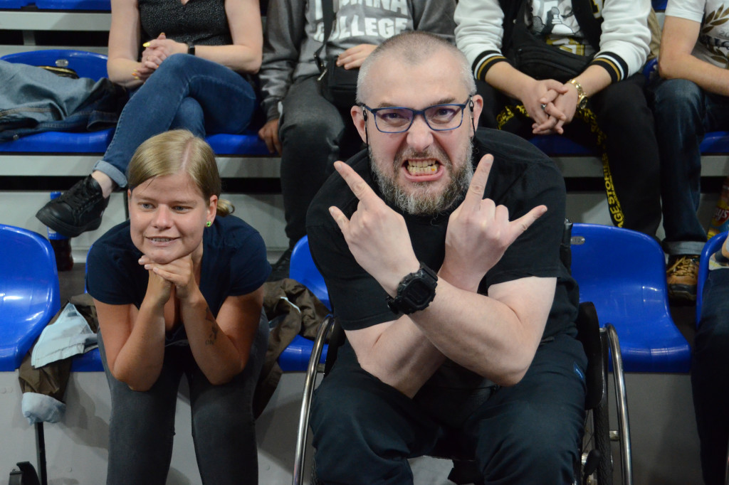 Kibice na Anwil Basketball Cup