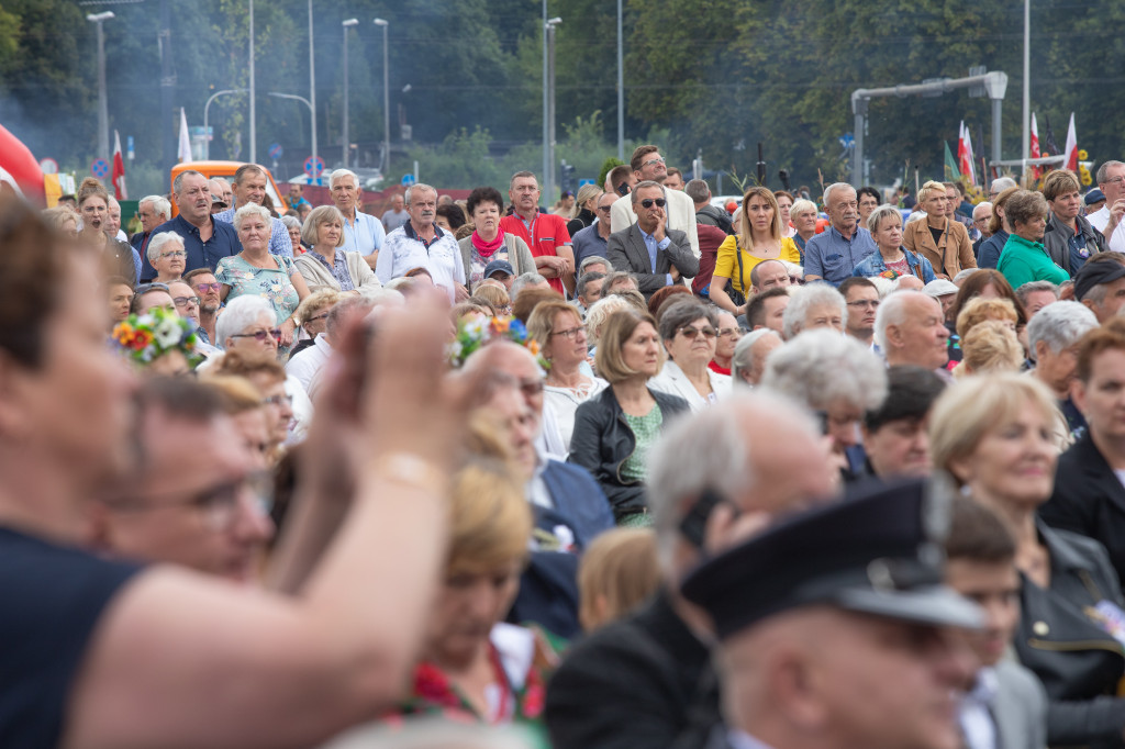 Władze Włocławka na dożynkach wojewódzkich