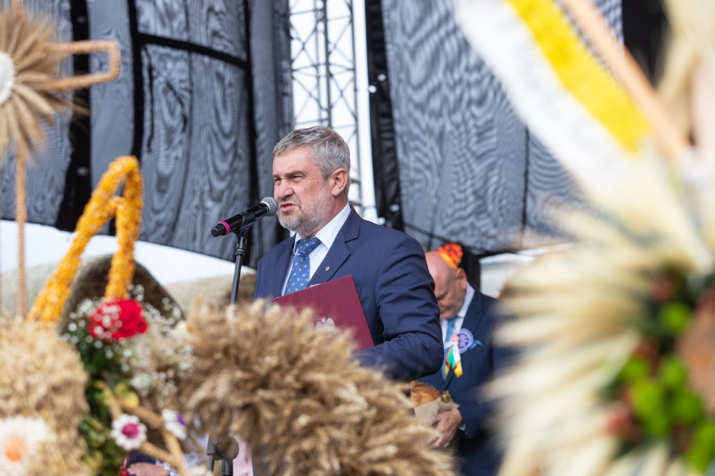 Władze Włocławka na dożynkach wojewódzkich