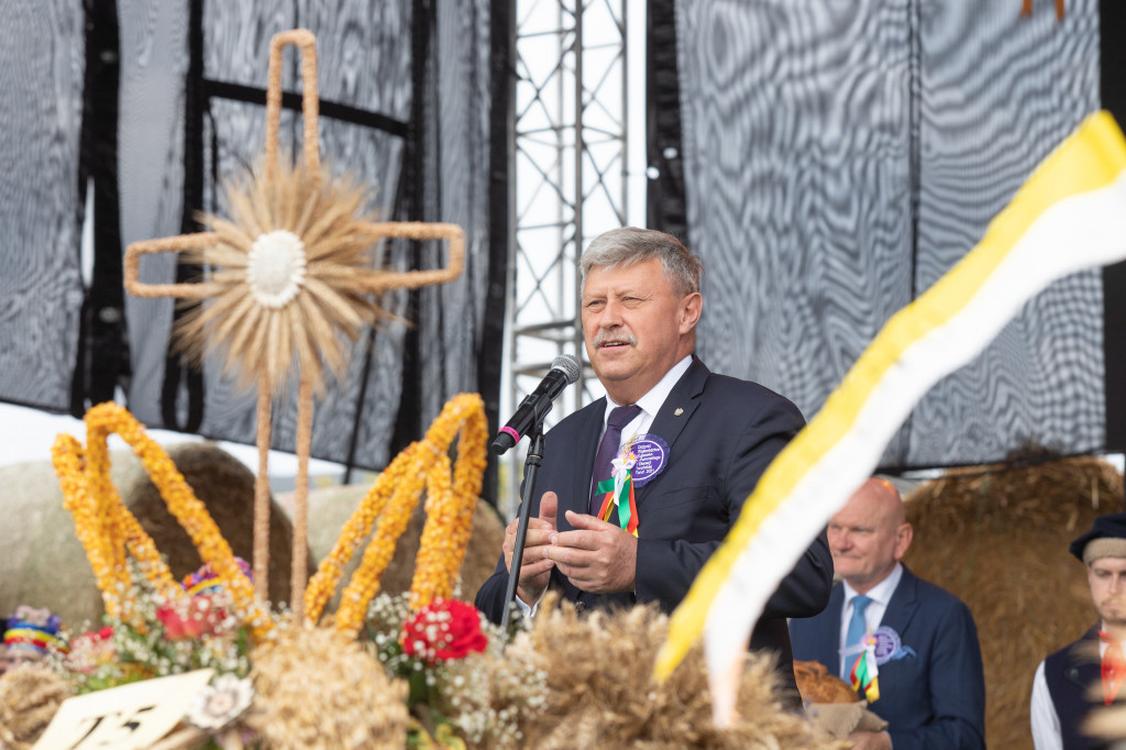Władze Włocławka na dożynkach wojewódzkich