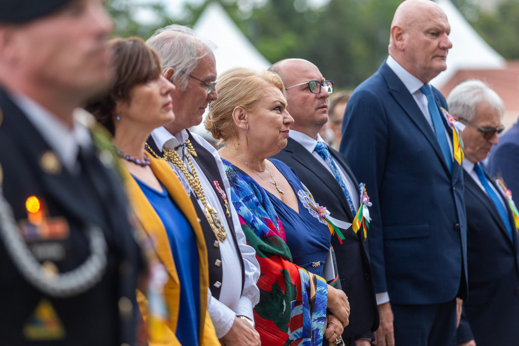 Władze Włocławka na dożynkach wojewódzkich