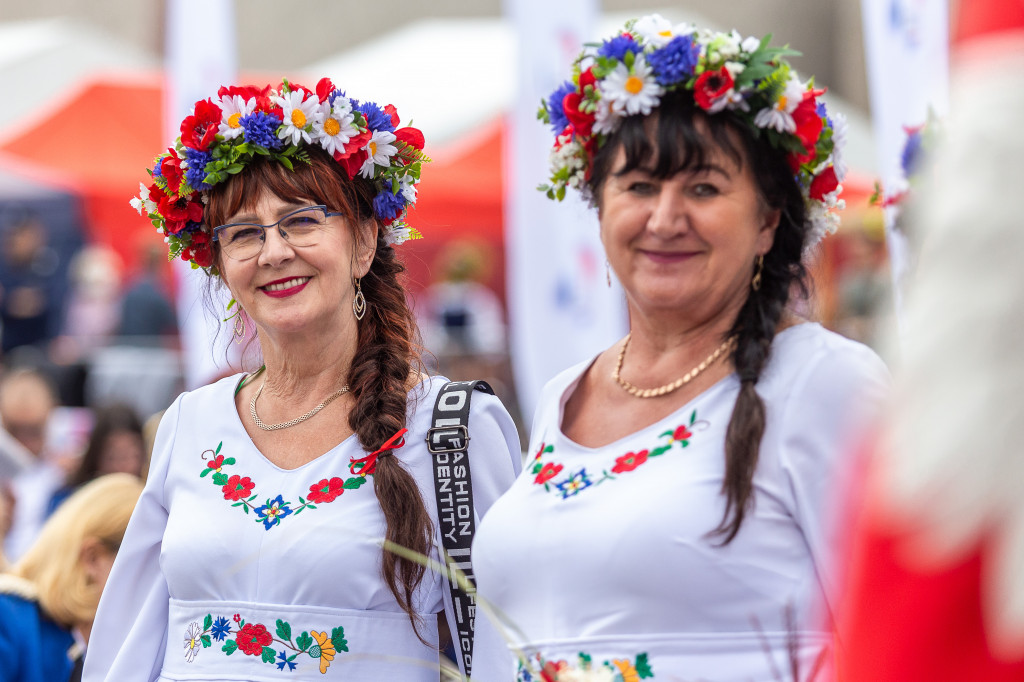 Władze Włocławka na dożynkach wojewódzkich