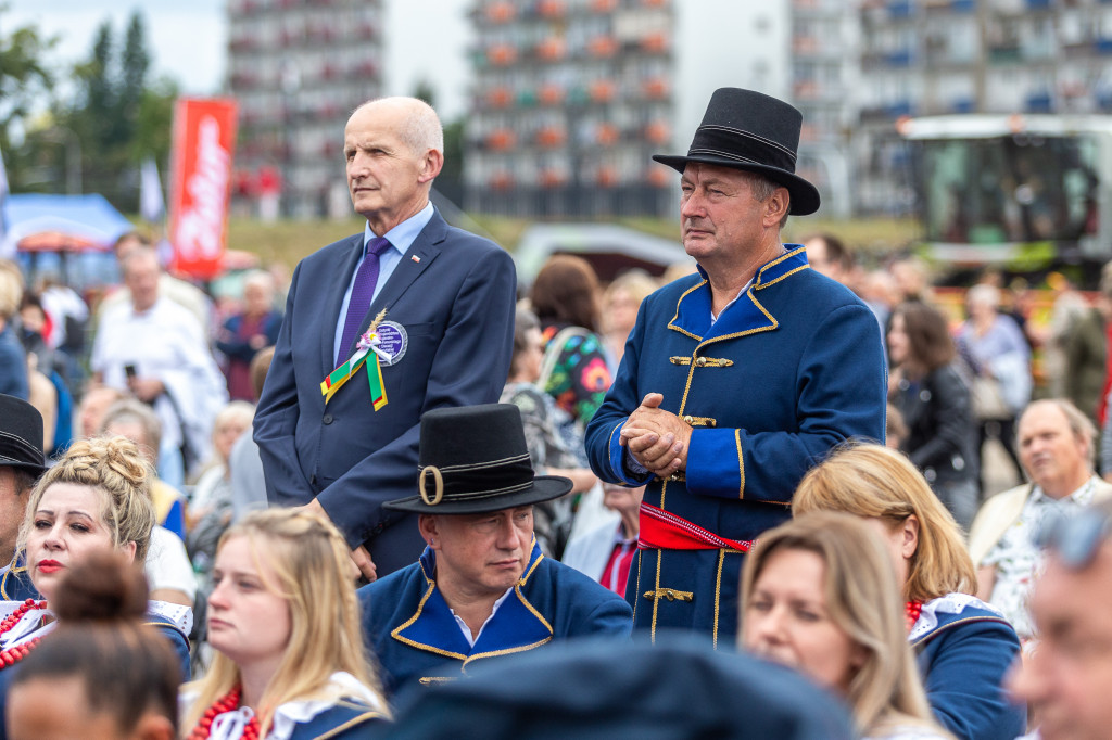 Władze Włocławka na dożynkach wojewódzkich