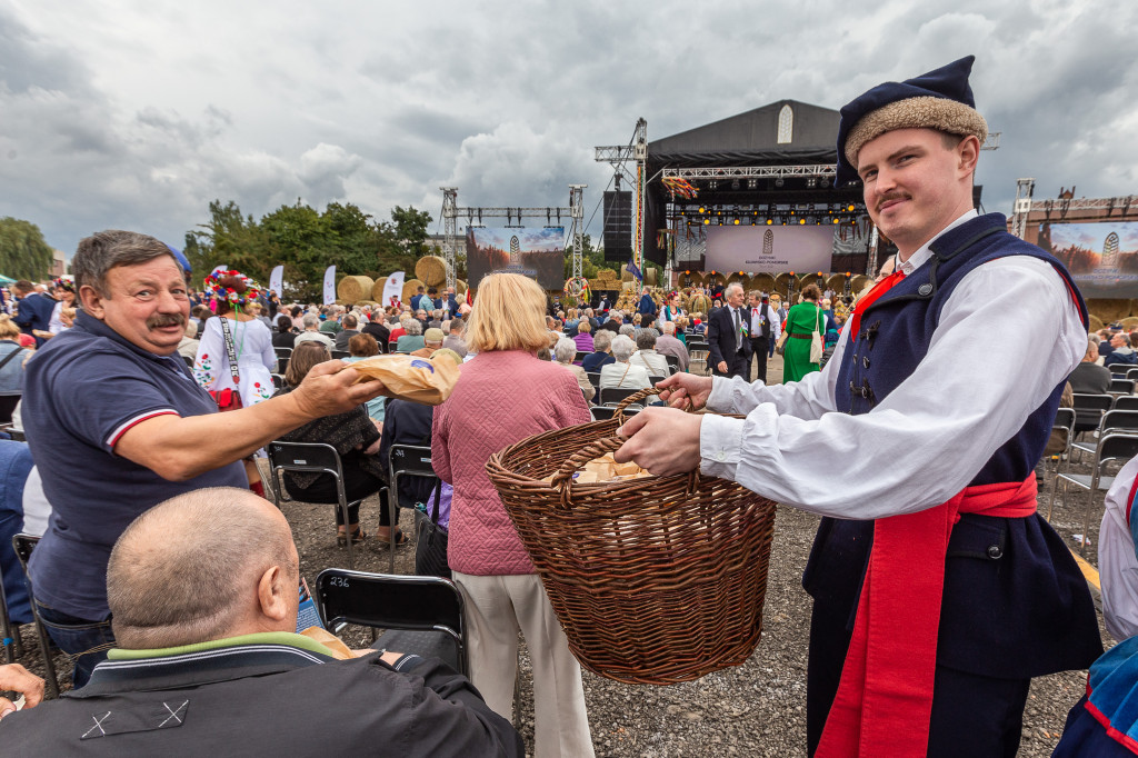Władze Włocławka na dożynkach wojewódzkich