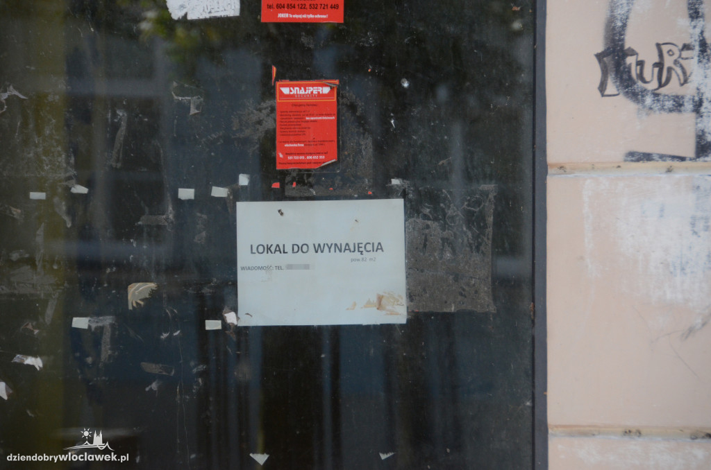 Ulica 3 Maja świeci pustkami?