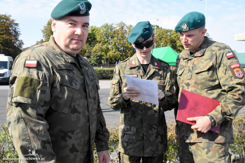 Jednostka strzelecka Włocławek z nowym sztandarem