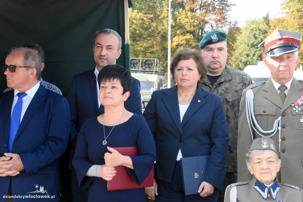 Jednostka strzelecka Włocławek z nowym sztandarem