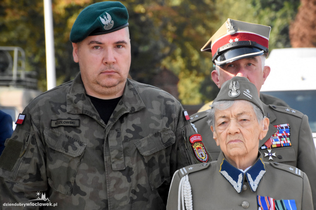 Jednostka strzelecka Włocławek z nowym sztandarem