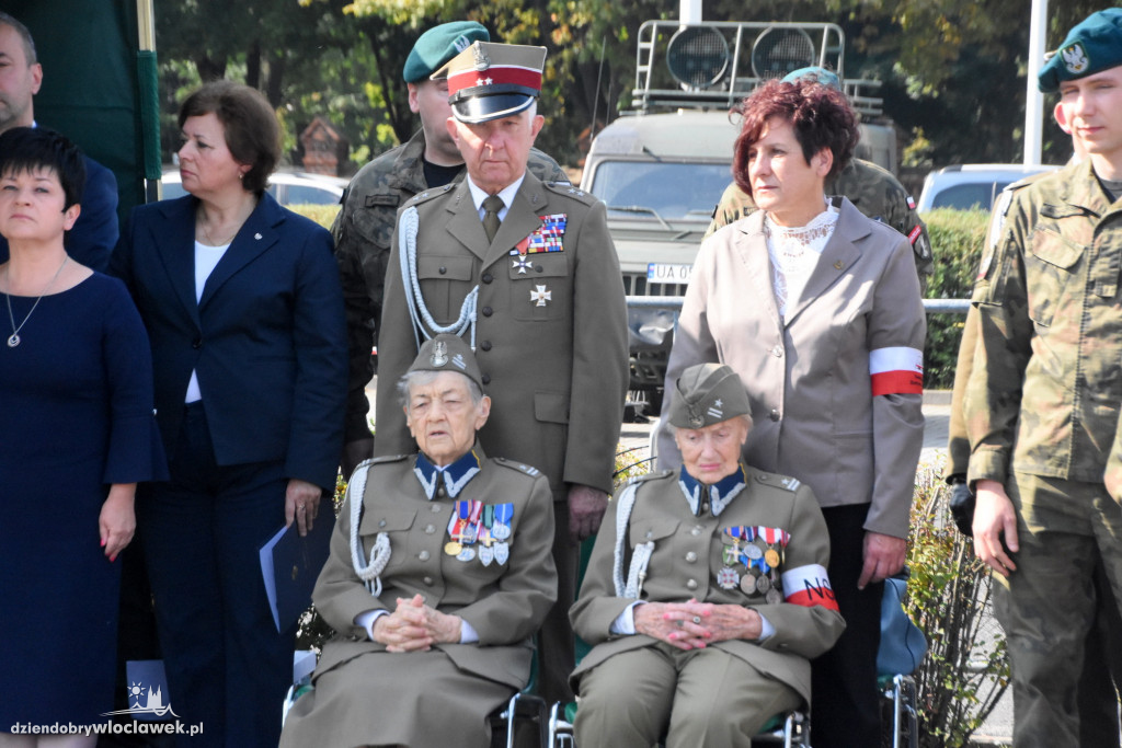 Jednostka strzelecka Włocławek z nowym sztandarem