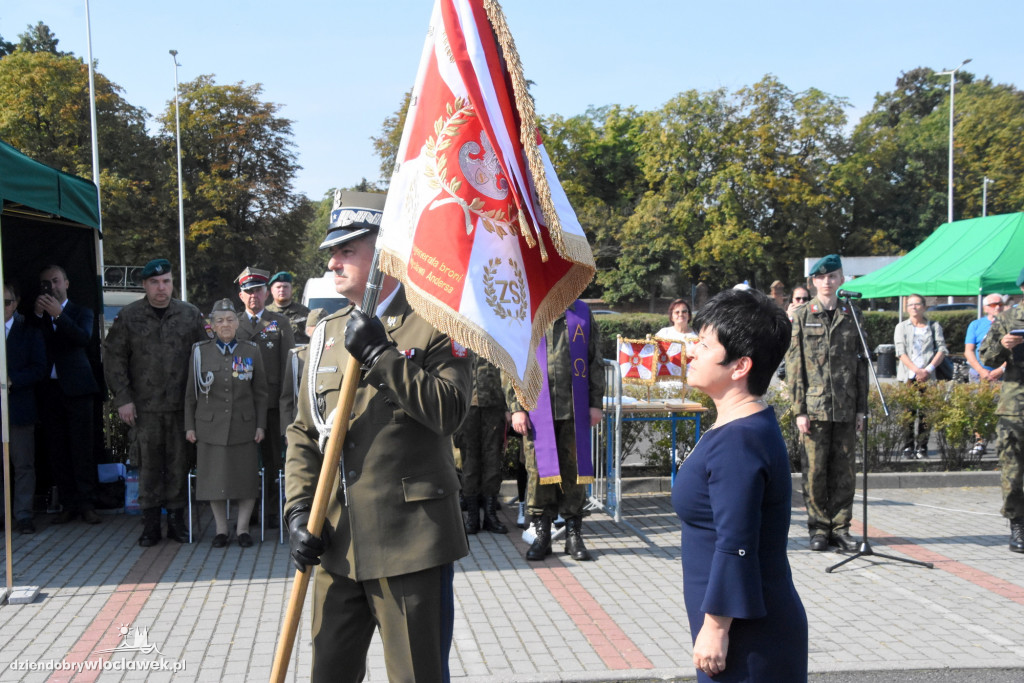 Jednostka strzelecka Włocławek z nowym sztandarem