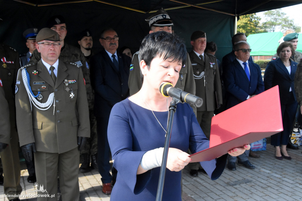 Jednostka strzelecka Włocławek z nowym sztandarem