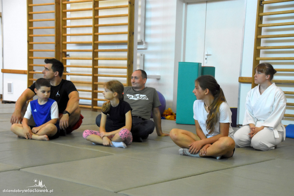 Trening aikido pod okiem mistrzyni