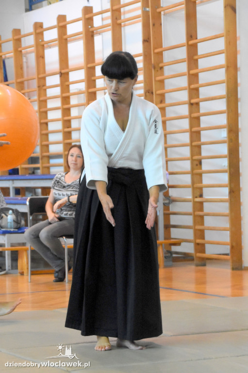Trening aikido pod okiem mistrzyni