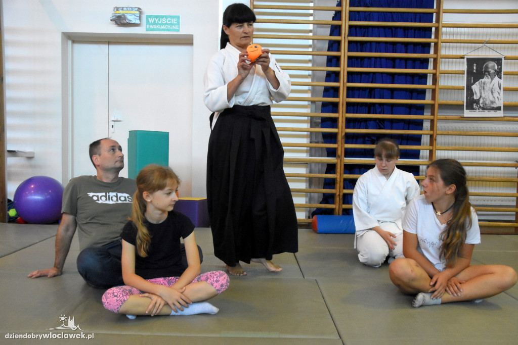 Trening aikido pod okiem mistrzyni