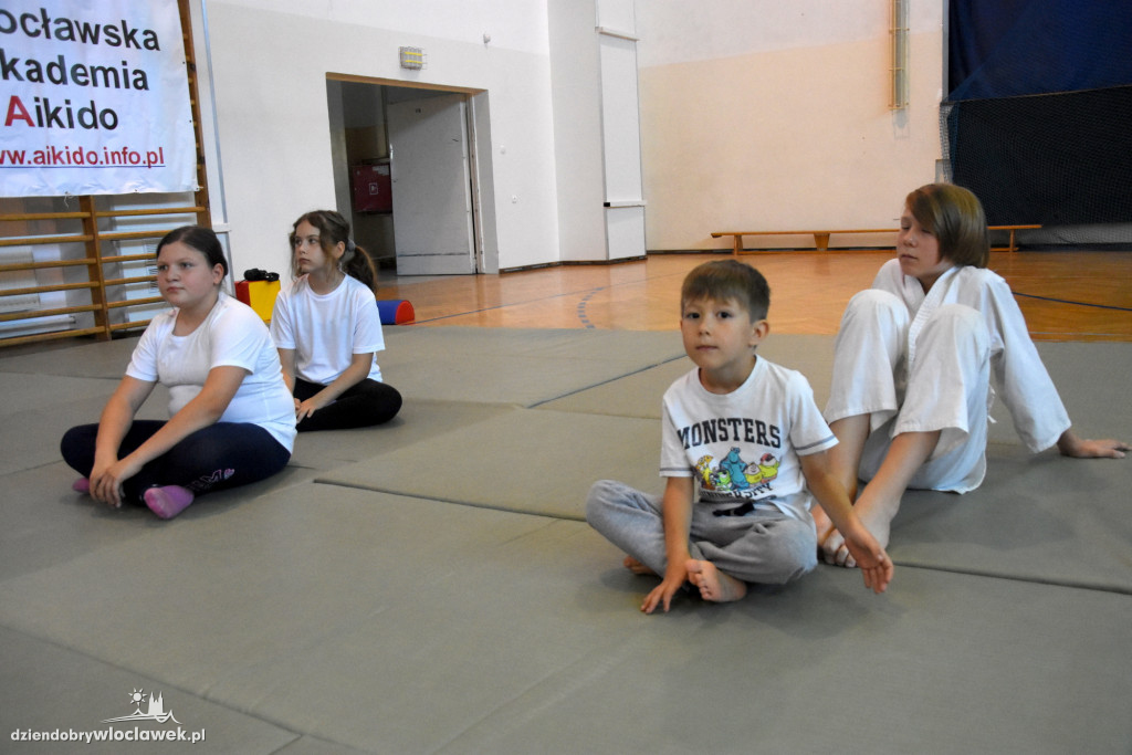 Trening aikido pod okiem mistrzyni