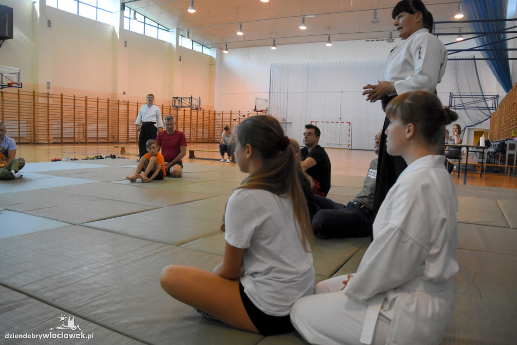Trening aikido pod okiem mistrzyni