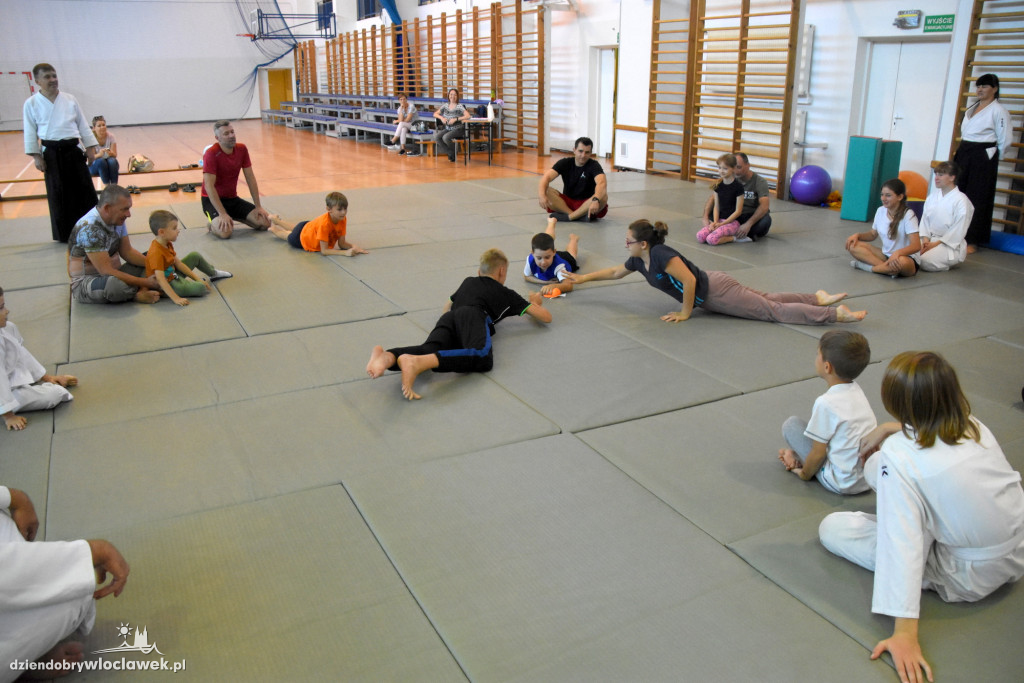 Trening aikido pod okiem mistrzyni