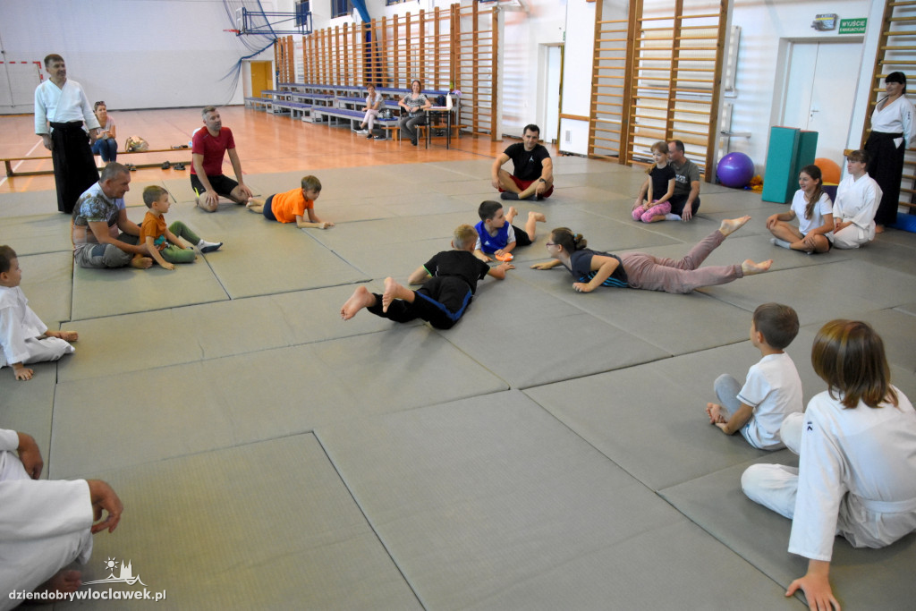Trening aikido pod okiem mistrzyni