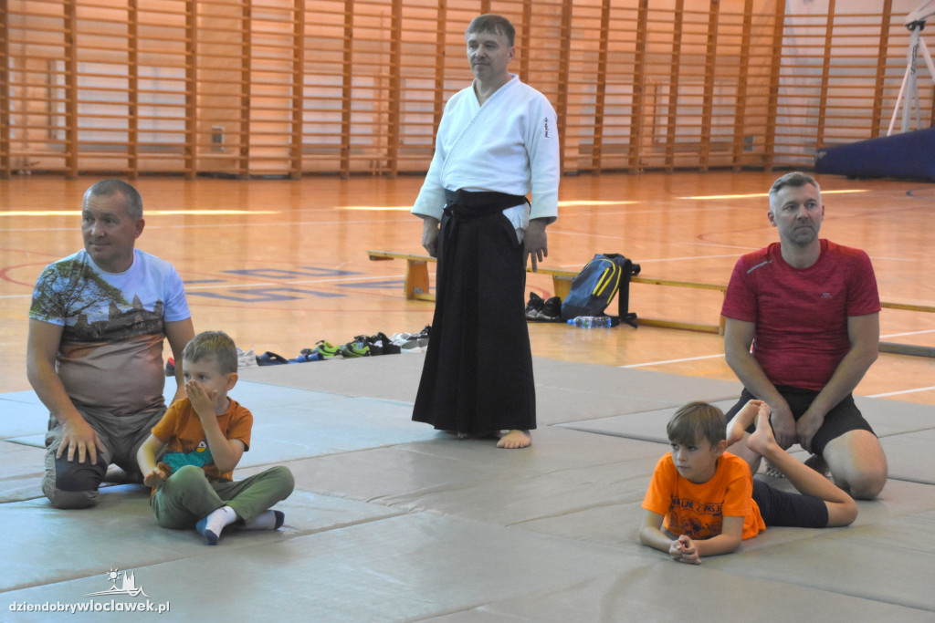 Trening aikido pod okiem mistrzyni