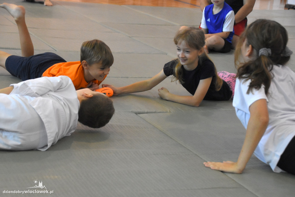 Trening aikido pod okiem mistrzyni