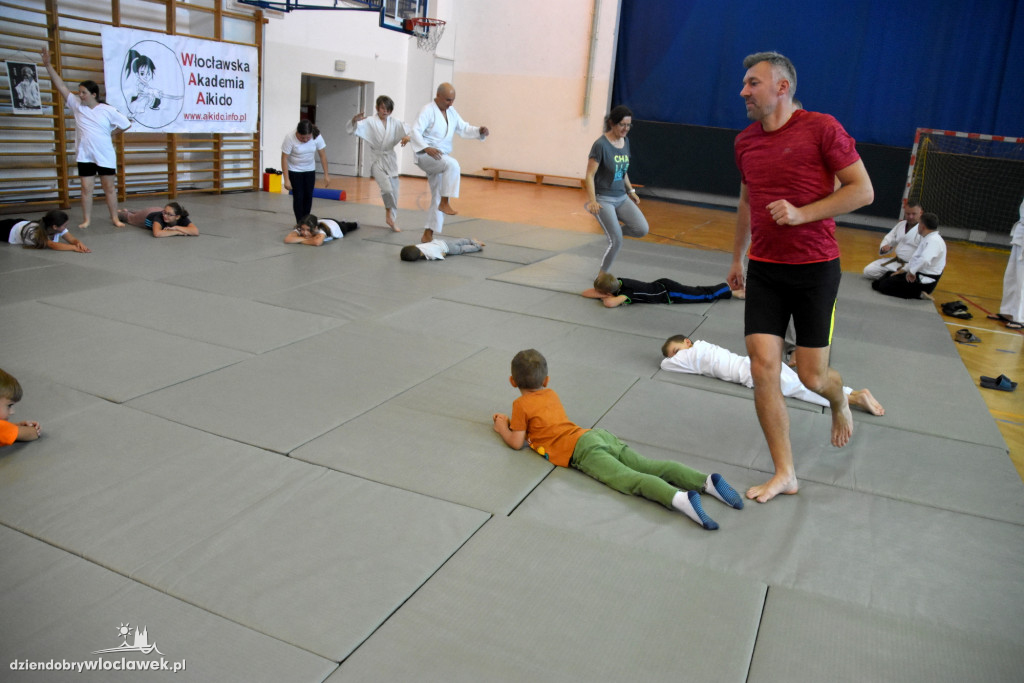 Trening aikido pod okiem mistrzyni